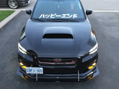 2015-2017 Subaru WRX Lip Version Front Splitter