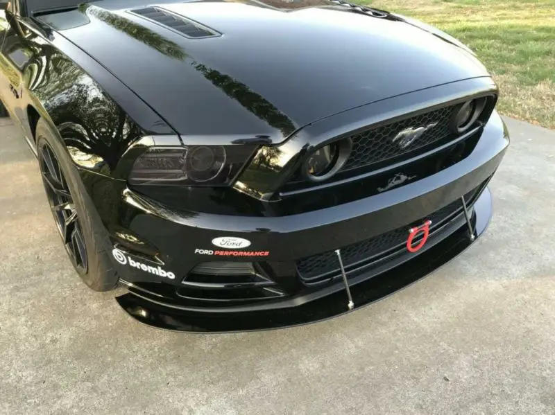 2010-2014 Ford Mustang 2PC Front Splitter 2010-2014 Ford Mustang 2PC Front Splitter