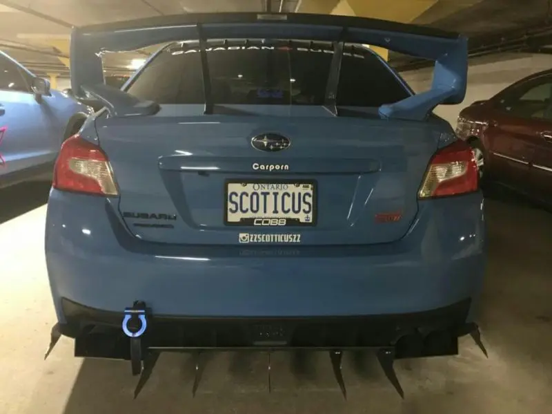 2015-2022 Subaru WRX STI Rear Diffuser