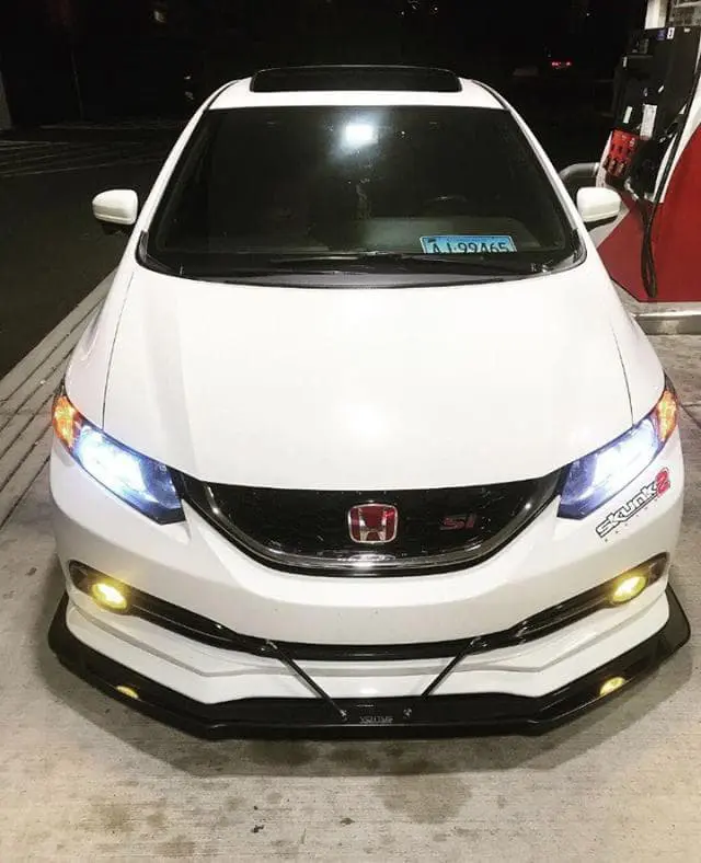 2013-2015 Honda Civic Sedan Bayson R Lip Front Splitter