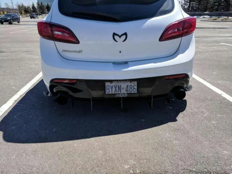 2010-2013 Mazda 3/ MazdaSpeed 3 Rear Diffuser