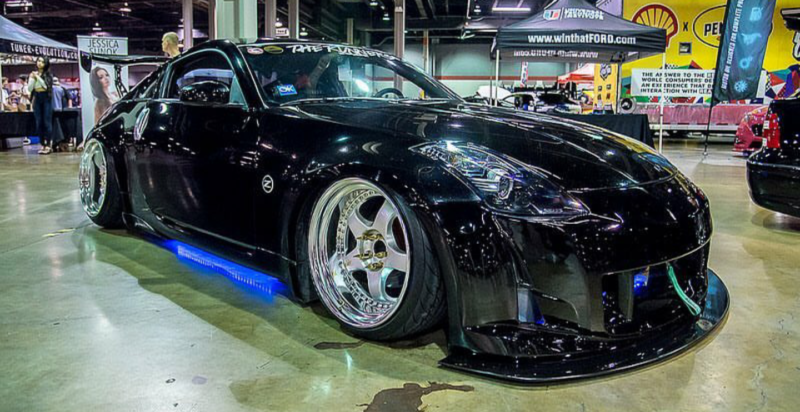 2003-2008 Nissan 350Z Amuse/Duraflex Bumper 2PC Front Splitter 2003-2008 Nissan 350Z Amuse/Duraflex Bumper 2PC Front Splitter