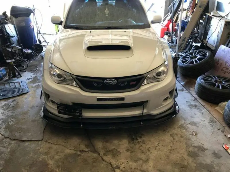 2011-2014 Subaru WRX Bayson R Lip 2PC Front Splitter
