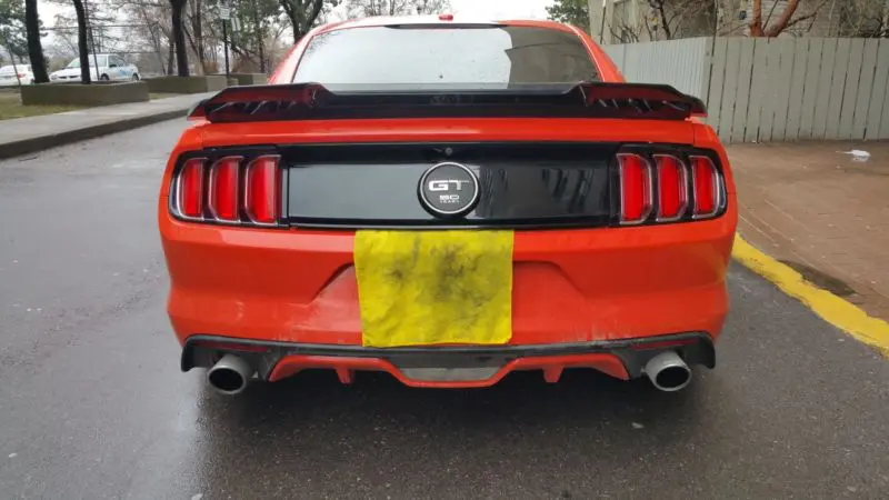2015-2023 Ford Mustang Track Pack Wickerbill 2015-2023 Ford Mustang Track Pack Wickerbill