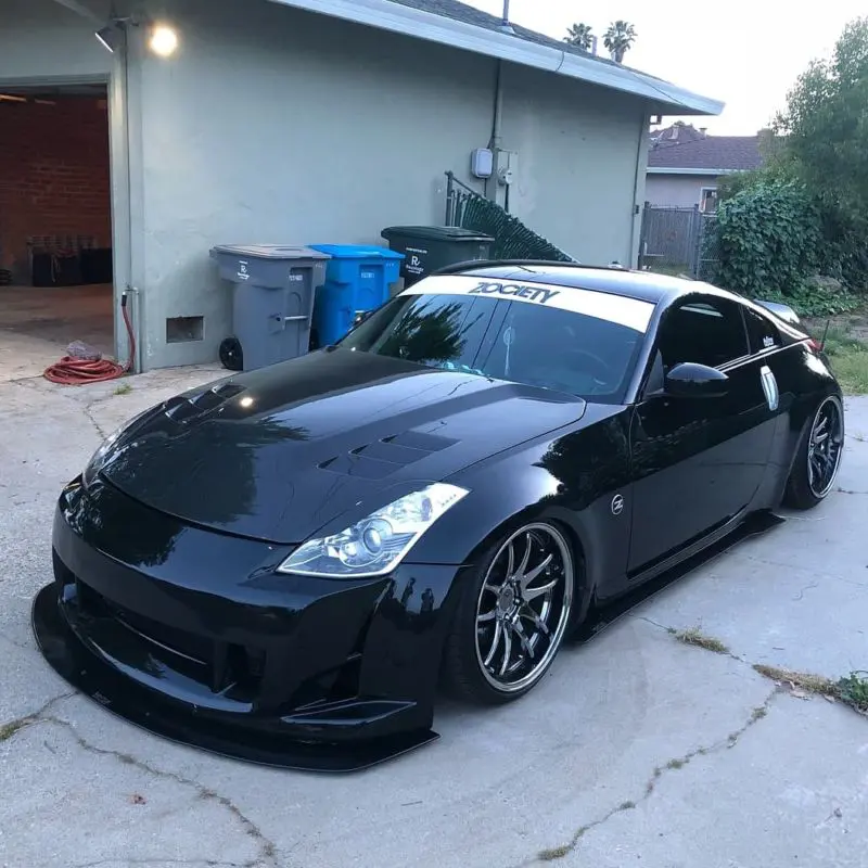 2003-2008 Nissan 350Z Amuse/Duraflex Bumper 2PC Front Splitter 2003-2008 Nissan 350Z Amuse/Duraflex Bumper 2PC Front Splitter