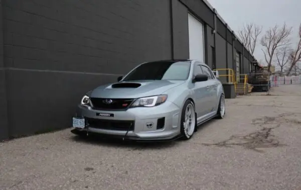 2011-2014 Subaru WRX Bayson R Lip Front Splitter