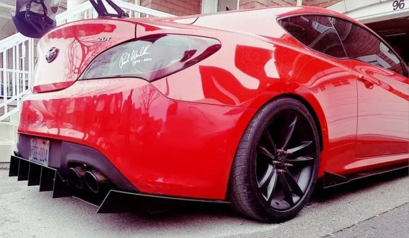 2009-2012 Hyundai Genesis Coupe Rear Diffuser