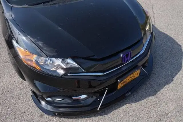 2014-2015 Honda Civic Coupe Ikon Motorsports Lip 2PC Front Splitter 2014-2015 Honda Civic Coupe Ikon Motorsports Lip 2PC Front Splitter