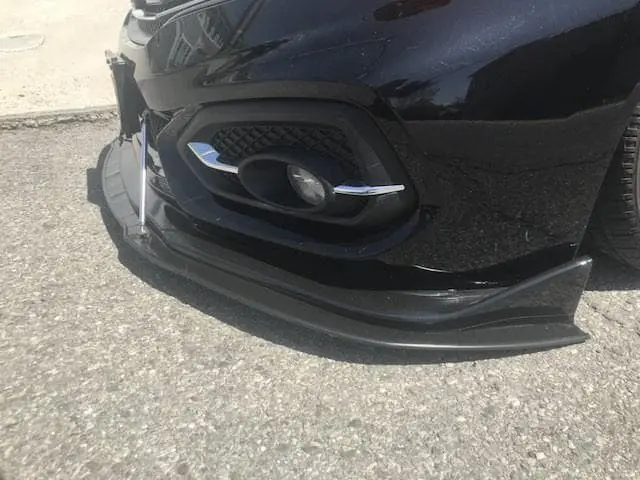 2014-2015 Honda Civic Coupe Ikon Motorsports Lip 2PC Front Splitter 2014-2015 Honda Civic Coupe Ikon Motorsports Lip 2PC Front Splitter