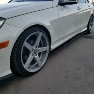 2012-2015 Mercedes Benz C63 Side Splitters