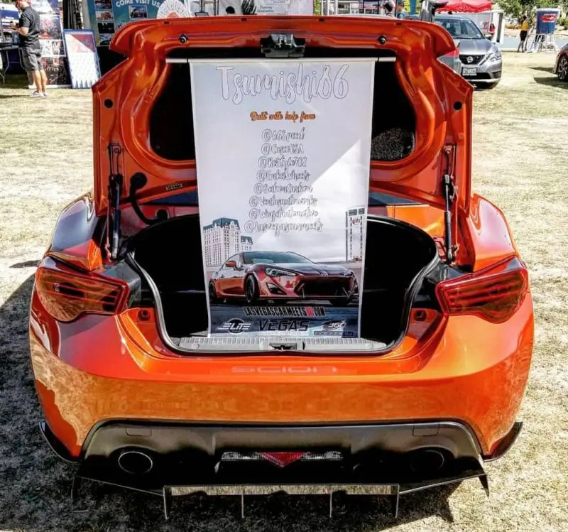 2012-2018 Scion FRS Rear Diffuser