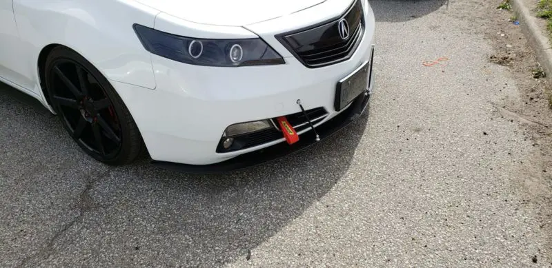 2009-2014 Acura TL 2PC Front Splitter
