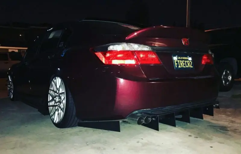 2013-2015 Honda Accord Sedan Rear Diffuser 2013-2015 Honda Accord Sedan Rear Diffuser