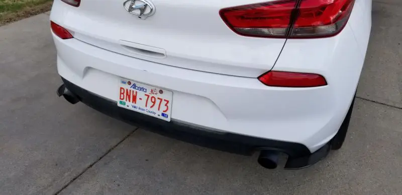 2018-2020 Hyundai Elantra GT Rear Corner Spats