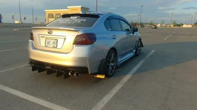 2015-2021 Subaru WRX 2PC Side Splitters