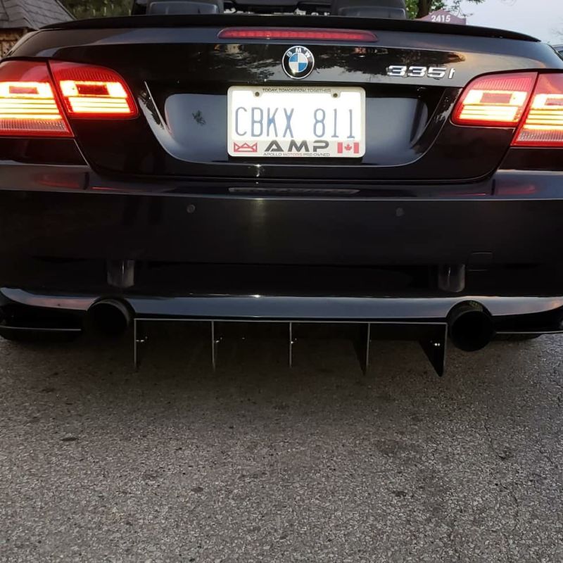 2007-2012 BMW 328/335 Coupe/Convertible Rear Diffuser