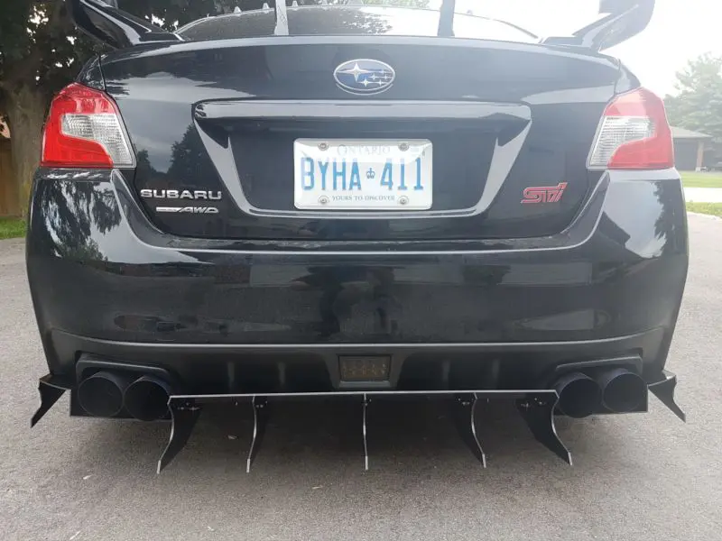 2015-2022 Subaru WRX STI Rear Diffuser