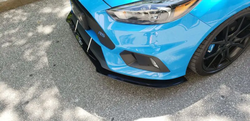 2016-2018 Ford Focus RS 2PC Front Splitter