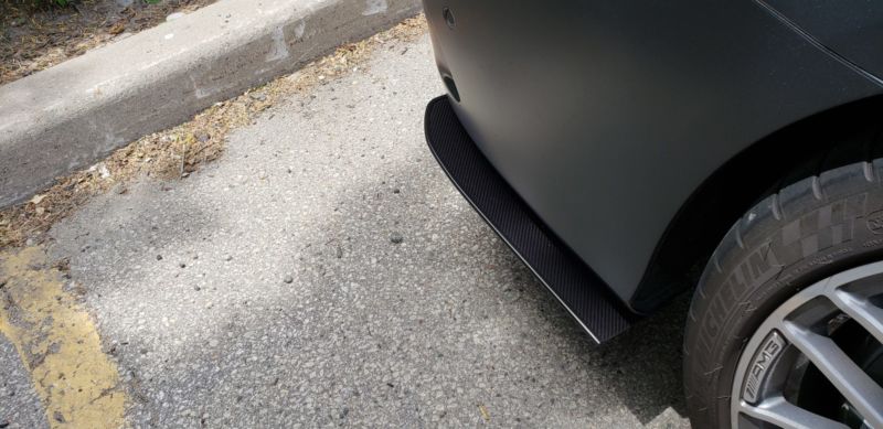 2015-2018 Mercedes Benz C63 AMG Rear Corner Spats