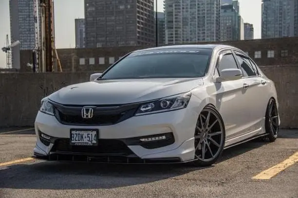 2016-2017 Honda Accord Sedan 2PC Front Splitter 2016-2017 Honda Accord Sedan 2PC Front Splitter