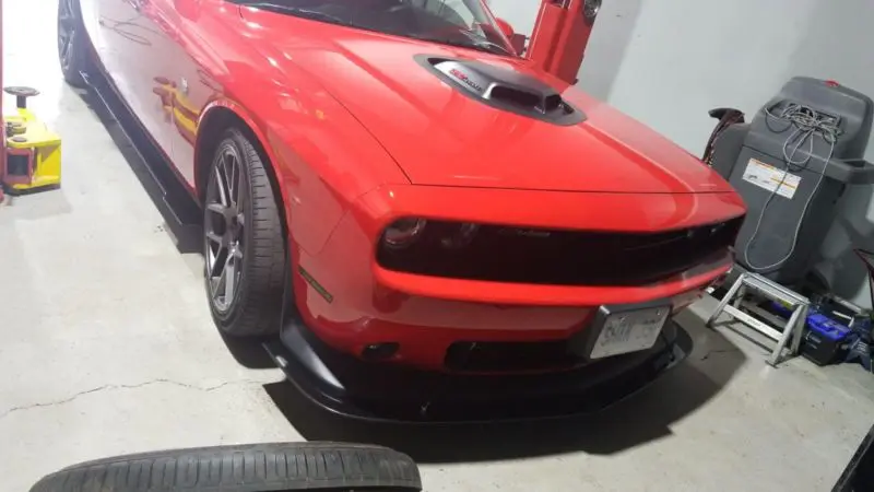 2015-2023 Dodge Challenger SRT/Scat Pack/392/GT 2PC Front Splitter