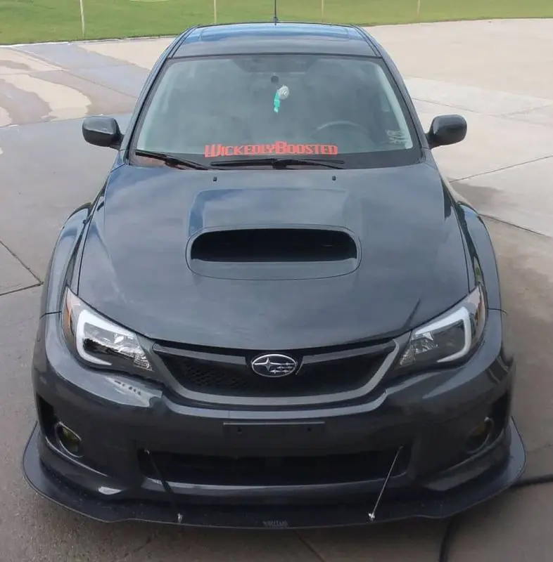 2011-2014 Subaru WRX/STI Hatchback 2PC Front Splitter 2011-2014 Subaru WRX/STI Hatchback 2PC Front Splitter