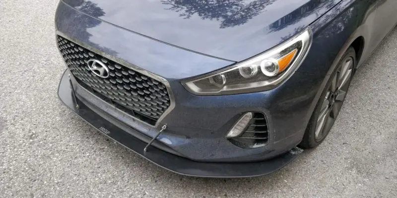 2018-2020 Hyundai Elantra GT 2PC Front Splitter
