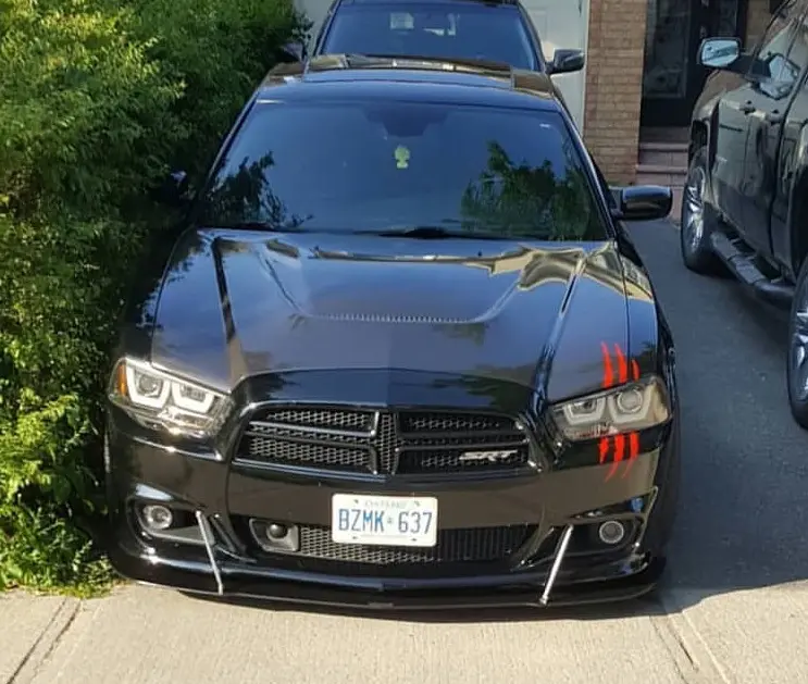 2011-2014 Dodge Charger SRT/SRT8 2PC Front Splitter 2011-2014 Dodge Charger SRT/SRT8 2PC Front Splitter