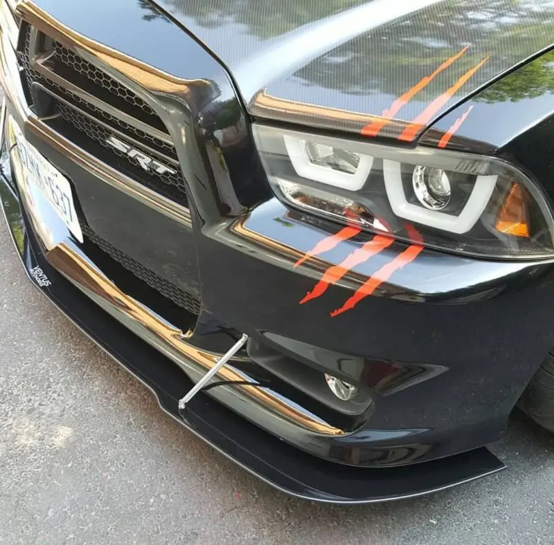 2011-2014 Dodge Charger SRT/SRT8 2PC Front Splitter 2011-2014 Dodge Charger SRT/SRT8 2PC Front Splitter