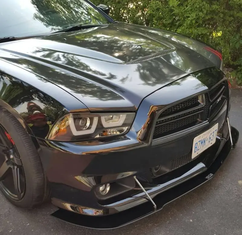 2011-2014 Dodge Charger SRT/SRT8 2PC Front Splitter 2011-2014 Dodge Charger SRT/SRT8 2PC Front Splitter