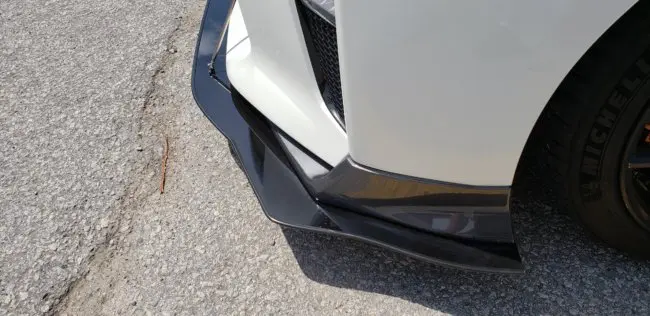 2017-2023 Nissan GTR R35 2PC Front Splitter 2017-2023 Nissan GTR R35 2PC Front Splitter