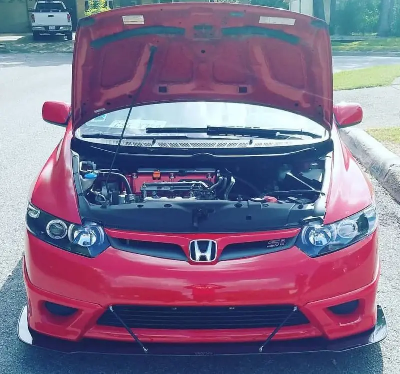 2006-2008 Honda Civic Coupe HFP Lip 2PC Front Splitter