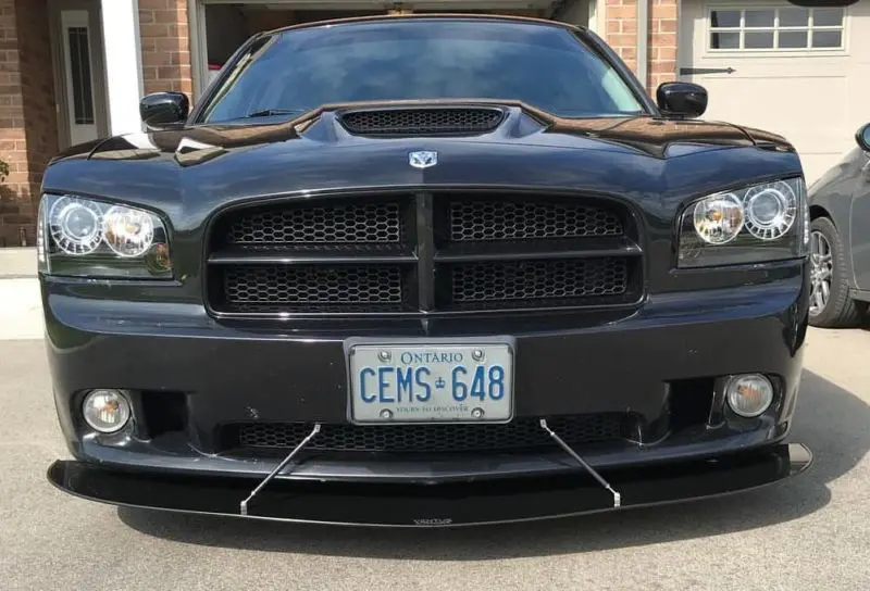 2006-2010 Dodge Charger SE/SXT/RT/SRT8 2PC Front Splitter 2006-2010 Dodge Charger SE/SXT/RT/SRT8 2PC Front Splitter