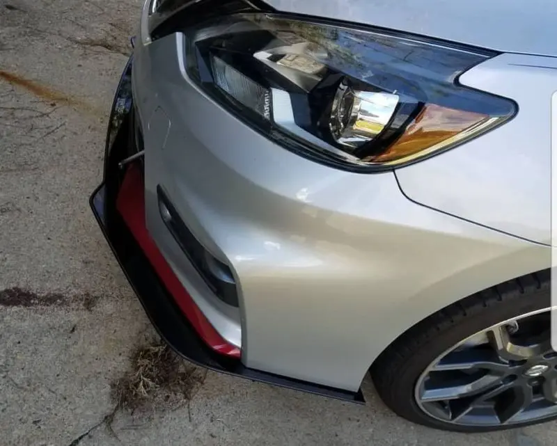 2017-2019 Nissan Sentra Nismo 2PC Front Splitter 2017-2019 Nissan Sentra Nismo 2PC Front Splitter