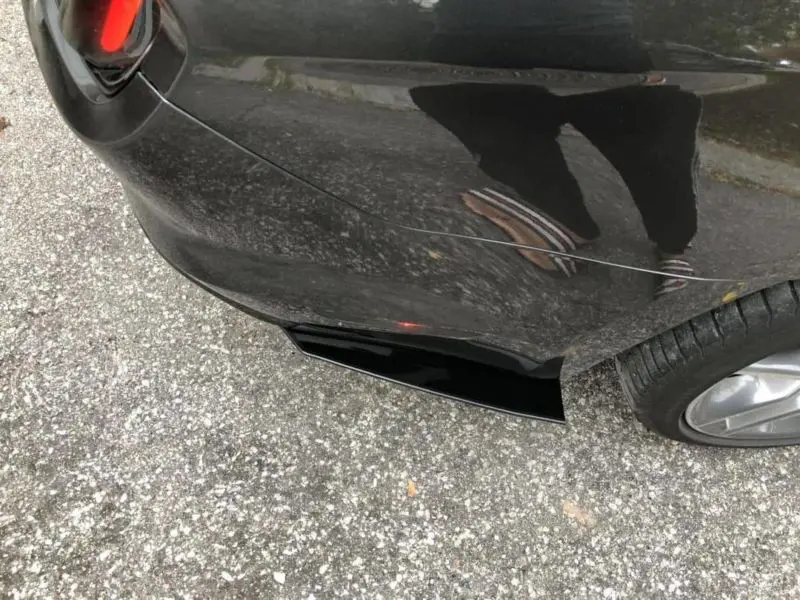 2015-2017 Ford Mustang Rear Corner Spats 2015-2017 Ford Mustang Rear Corner Spats