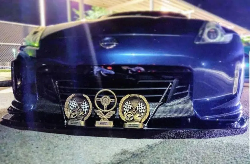 2009-2012 Nissan 370Z TK Lip 2PC Front Splitter 2009-2012 Nissan 370Z TK Lip 2PC Front Splitter