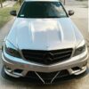 2008-2011 Mercedes Benz C63 AMG 2PC Front Splitter