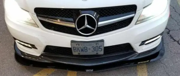2012-2015 Mercedes Benz C63 AMG Lip 2PC Front Splitter