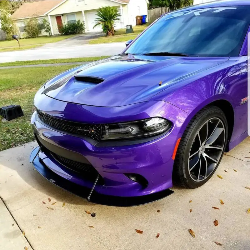 2015-2021 Dodge Charger SRT 392/Hellcat/Daytona/Scat Pack 2PC Front Splitter 2015-2021 Dodge Charger SRT 392/Hellcat/Daytona/Scat Pack 2PC Front Splitter