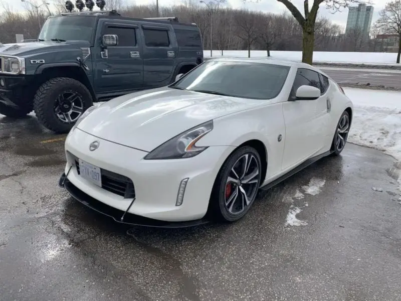 2009-2012 VERISON 2 Nissan 370Z 2PC Front Splitter 2009-2012 VERISON 2 Nissan 370Z 2PC Front Splitter