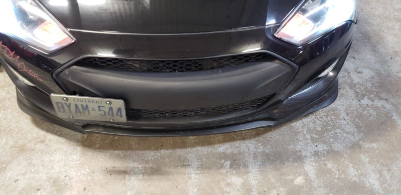 2013-2016 Hyundai Genesis Coupe KS Lip Front Splitter