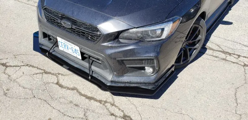 2018-2021 Subaru WRX Lip Version Front Splitter