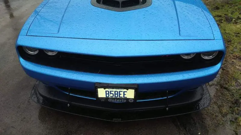 2015-2023 Dodge Challenger SRT/Scat Pack/392/GT 2PC Front Splitter