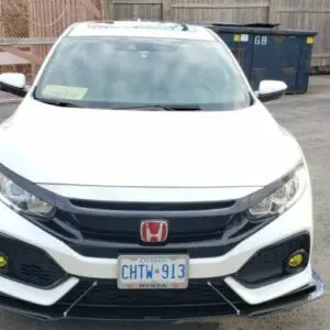 2017-2019 Honda Civic Hatchback Front Splitter