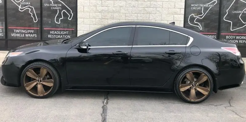 2009-2014 Acura TL Rear Corner Spats