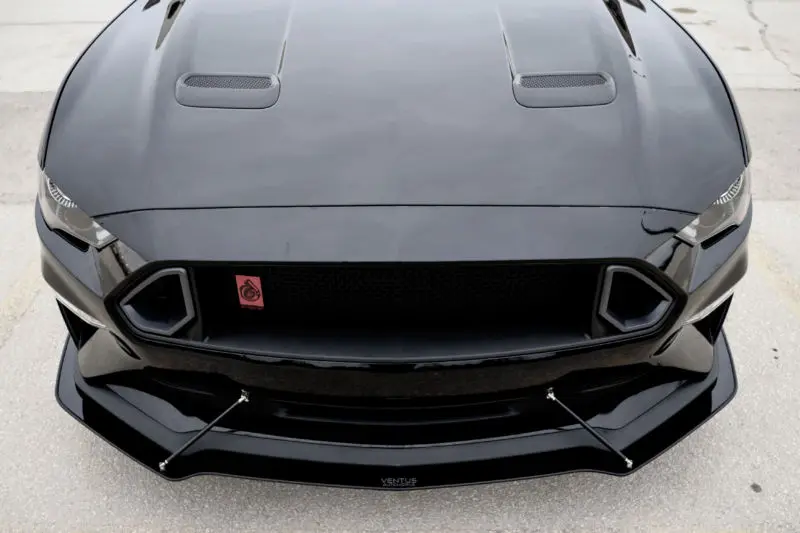2018-2023 Ford Mustang 2PC Front Splitter