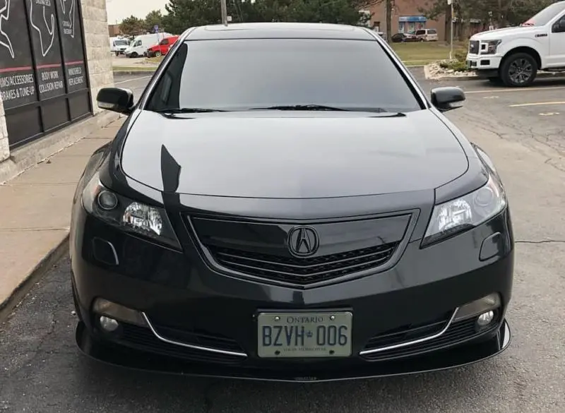 2009-2014 Acura TL 2PC Front Splitter