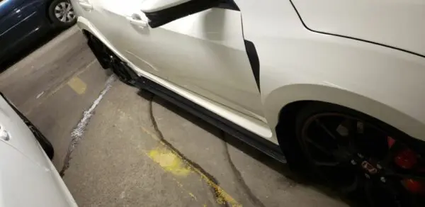 2017-2021 Honda Civic Type R 2PC Side Splitters