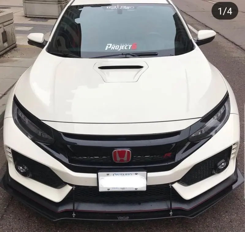 2017-2021 Honda Civic Type R Version 1 Front Splitter