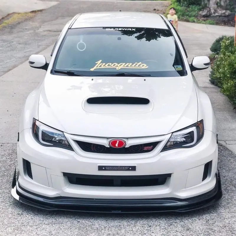 2011-2014 Subaru WRX Bayson R Lip 2PC Front Splitter